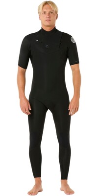 2021 Rip Curl Men Dawn Patrol Eco Chest Zip 2mm Short Sleeve